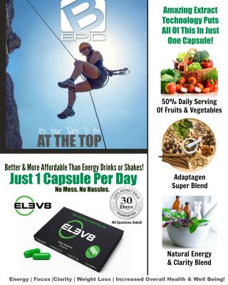 BEPIC ELEV8 Boost Your Body and Mind Naturally