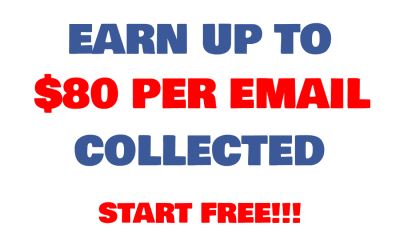 Earn up to $80 per email Start Free