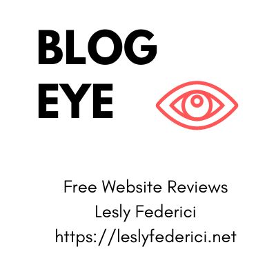 Website Reviews - Blog Eye