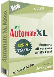 Automate XL is a useful and essential Excel utility for those who spends large time on Excel as it removes all limitations of MS Excel with accuracy.