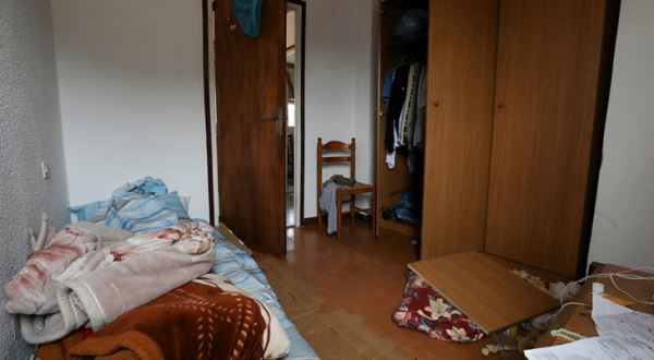 A-bedroom-is-seen-after-the-police-raided-the-imam-flat