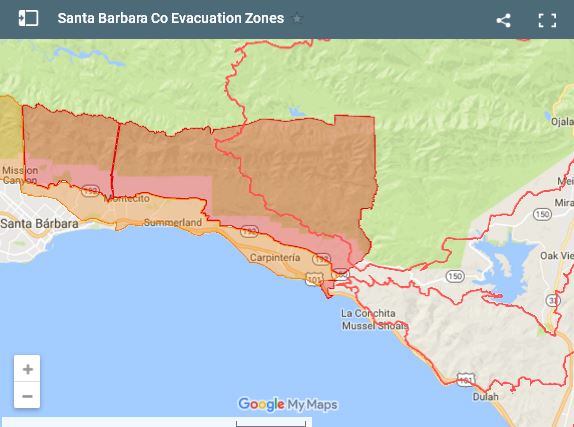 SantaBarbara-Co-Evacuation-Zones