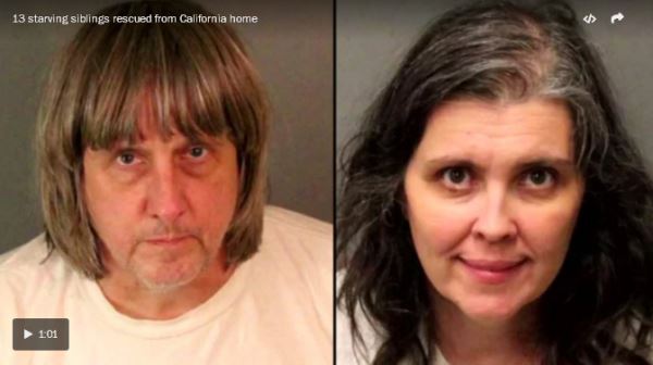 13 starving siblings rescued from California home_video