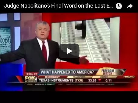 Judge Napolitano's Final Word on Last Episode of Freedom Watch_video