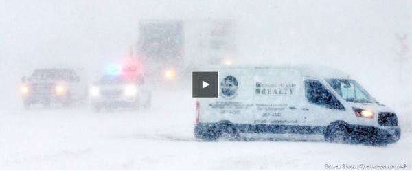 New storm takes shape sweeping across to the Northeast_video