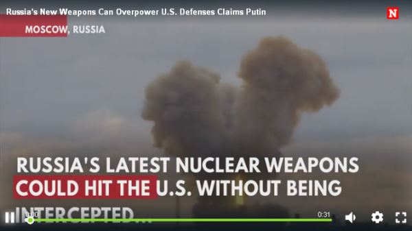 Russia's latest nuclear weapons could hit the US_video