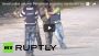 Israeli police run over Palestinian protester _video