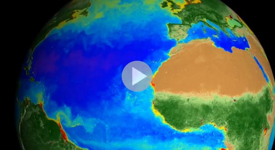 Amazing NASA map of Earth_video