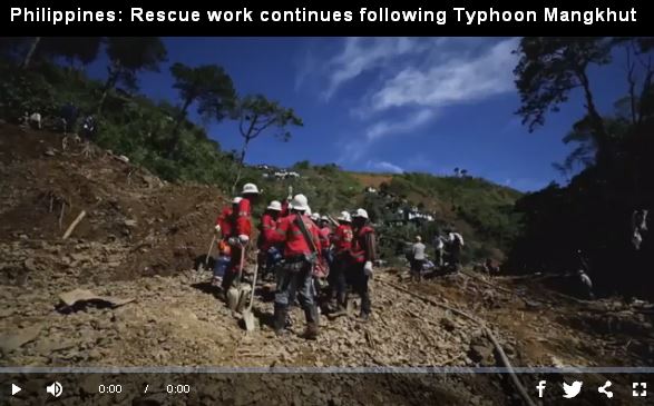 Philippines-Rescue work continues following Typhoon Mangkhut_video