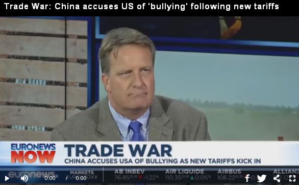 China accuses US of 'bullying' following new tariffs_video