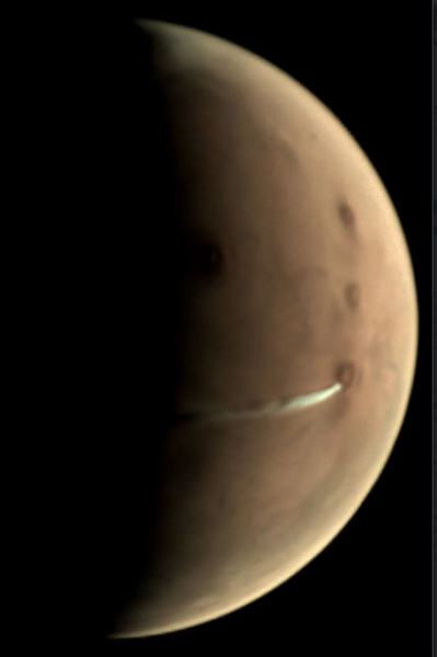 Strange Cloud on Mars