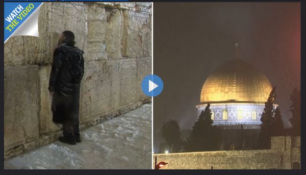 Jerusalem-wailing-wall-covered-in-snow_video