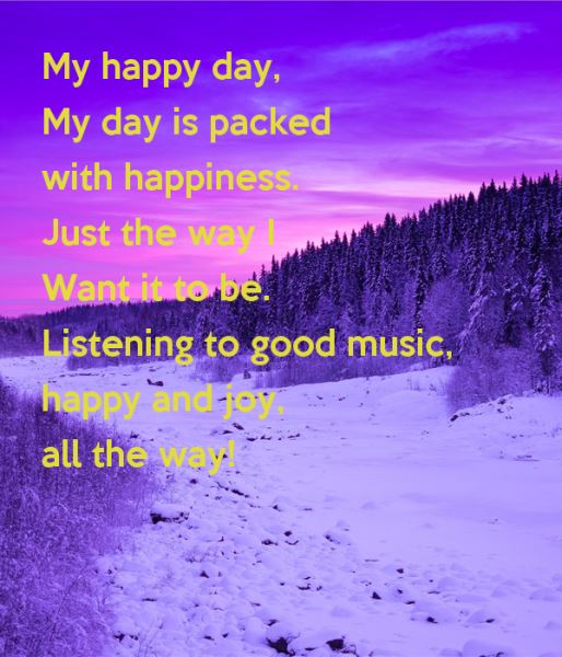 Feb 17th ~ My Way Day
