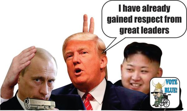 Trump admired leaders