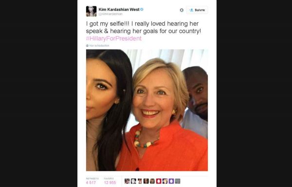 Kim, Hillary & Kanye