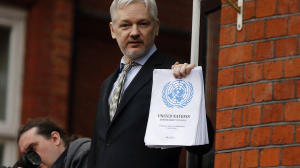 Julian Assange declares after U.N. panel backs his freedom  