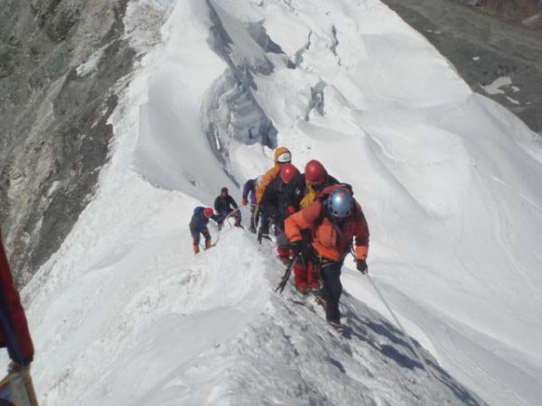 Khumbu area of Nepal & Tibet is the most famous region for mountaineering in the world