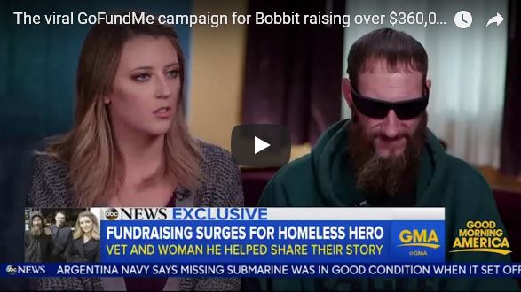 The viral GoFundMe campaign for Bobbit_video