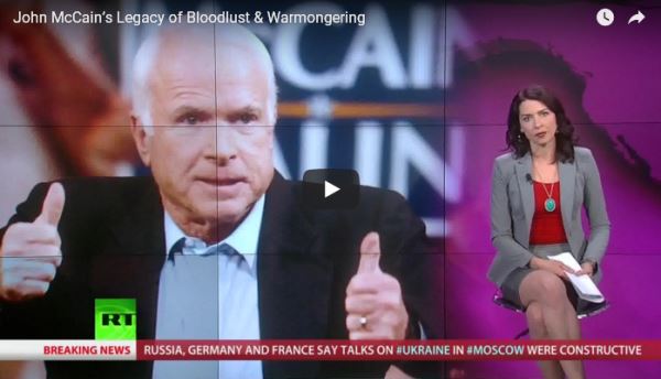 John McCain's Legacy of Bloodlust, Warmongering_video