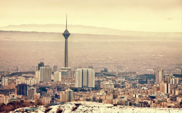 Teheran is sinking dramatically
